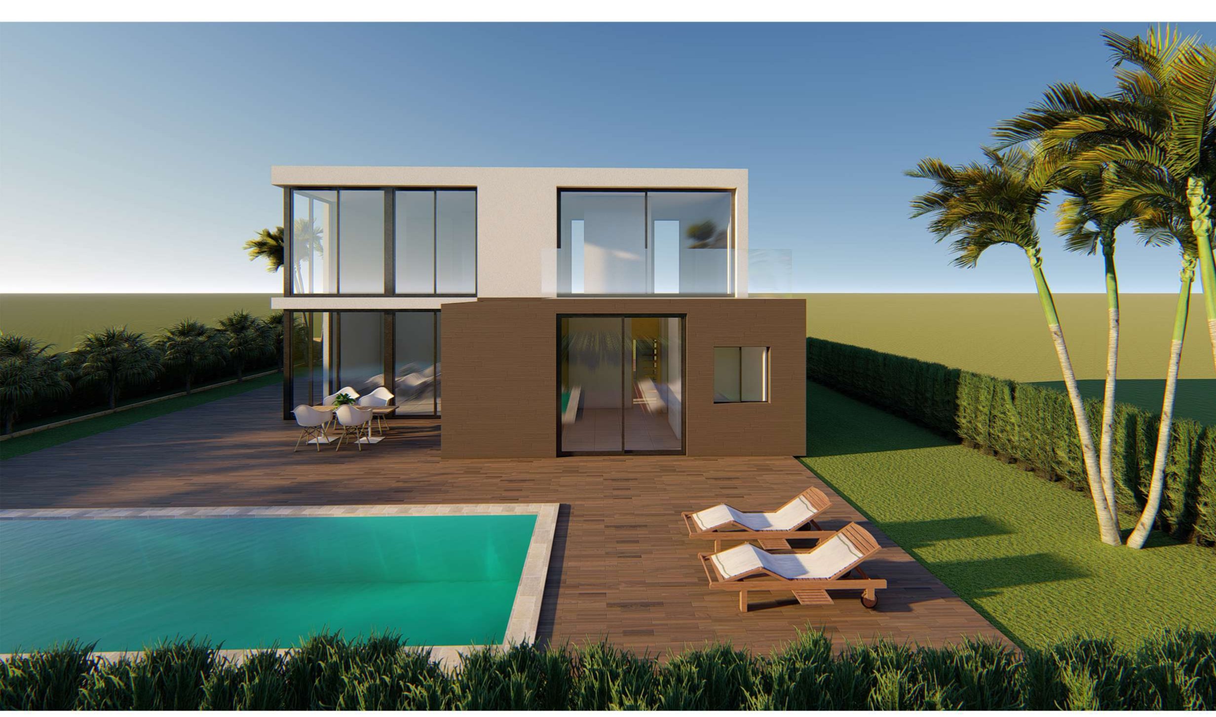New and modern villas for sale in Polop