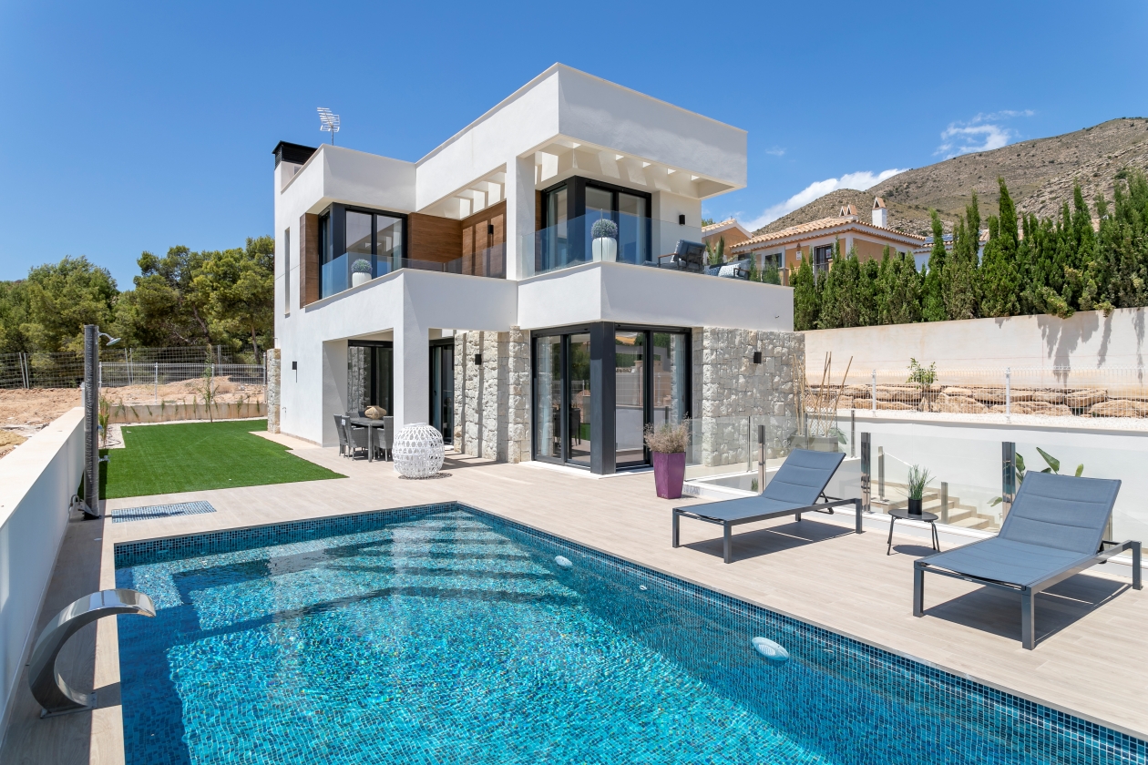 NUEVO RESIDENCIAL DE VILLAS MODERNAS EN VENTA EN FINESTRAT