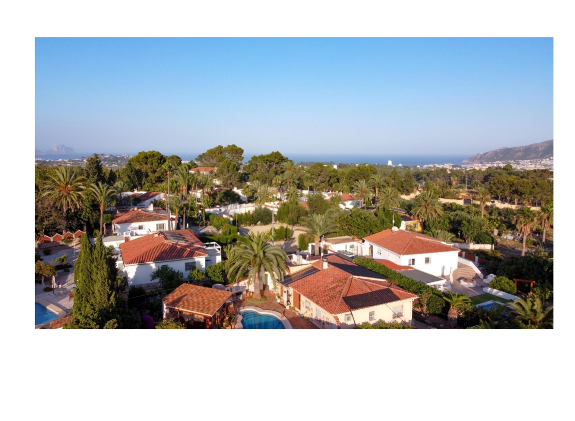 PROYECTO EN VENTA DE VILLA MODERNA EN ALFAZ DEL PI