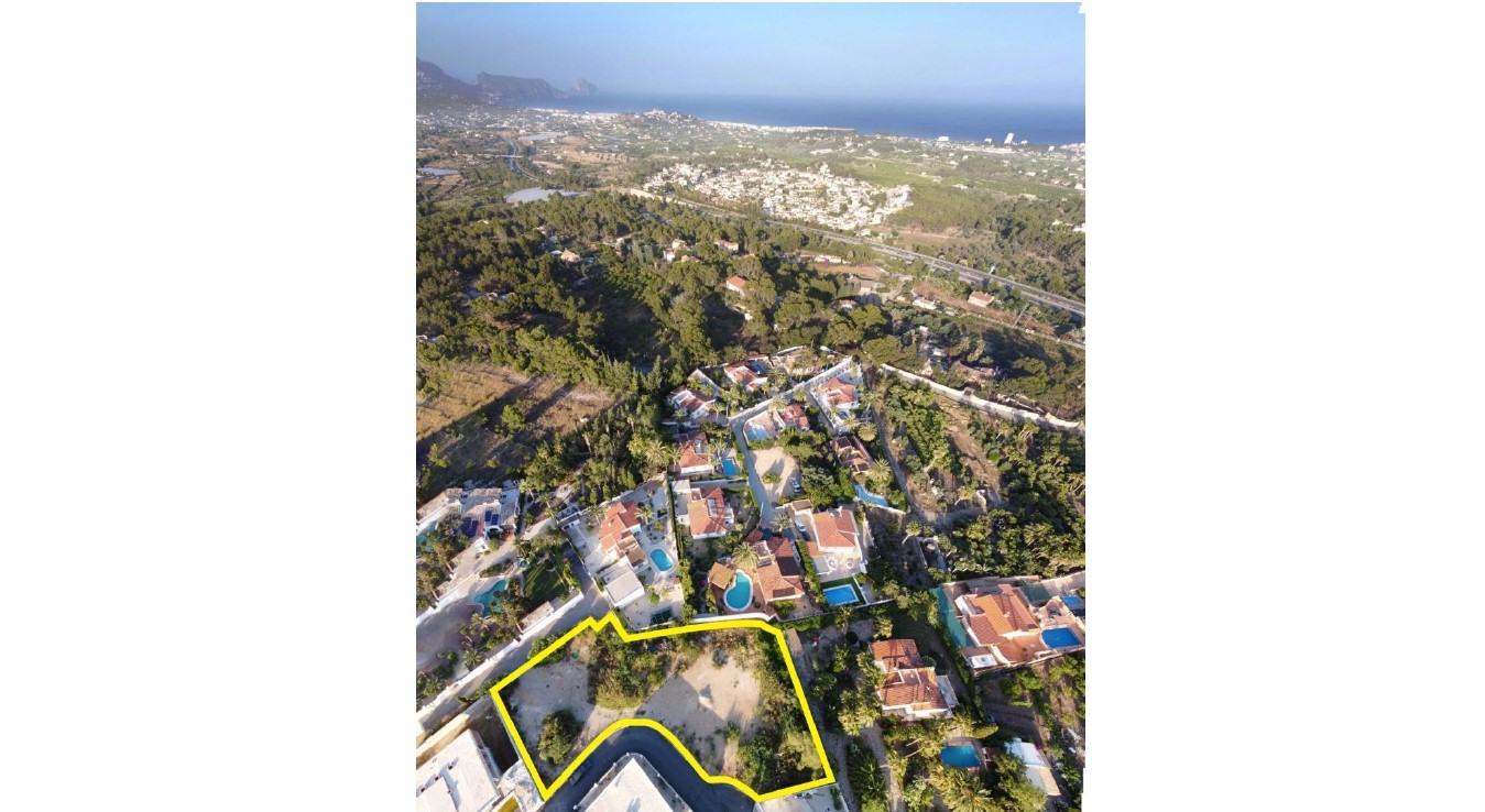 PROYECTO MODERNO  DE VILLAS EN VENTA EN ALFAZ DEL PI