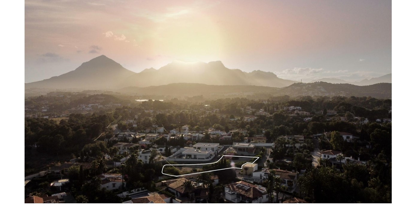 PROYECTO MODERNO  DE VILLAS EN VENTA EN ALFAZ DEL PI
