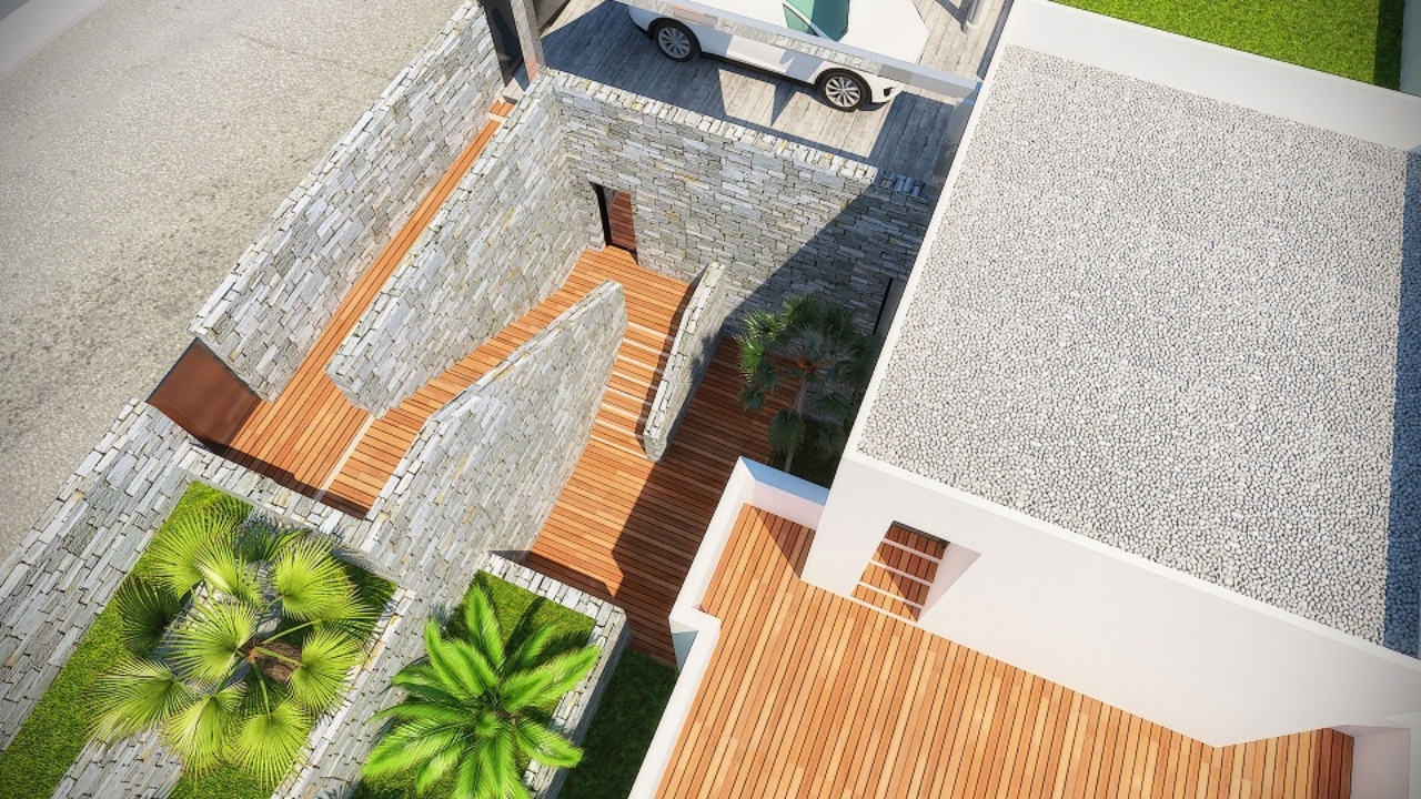 PROYECTO DE VILLA MODERNA EN VENTA EN ALTEA