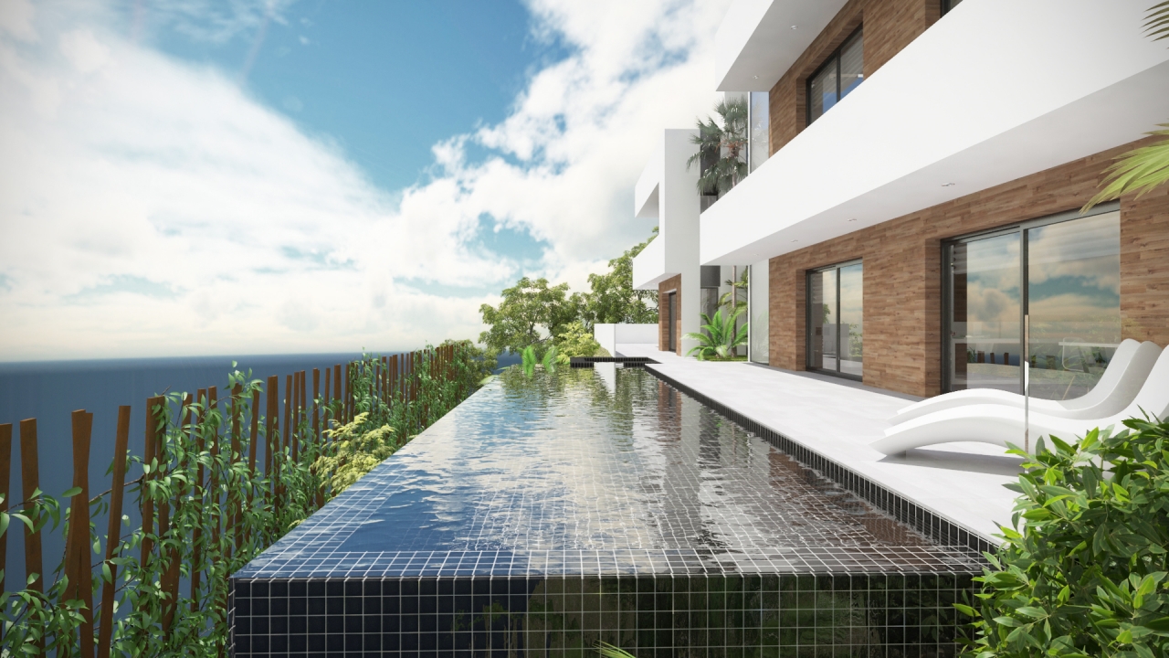 PROYECTO DE VILLA MODERNA EN VENTA EN ALTEA