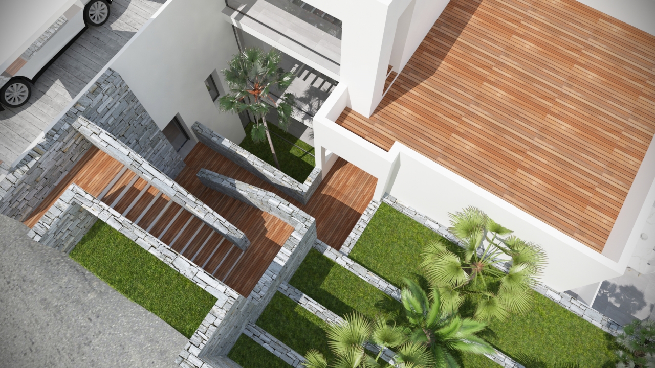 PROYECTO DE VILLA MODERNA EN VENTA EN ALTEA