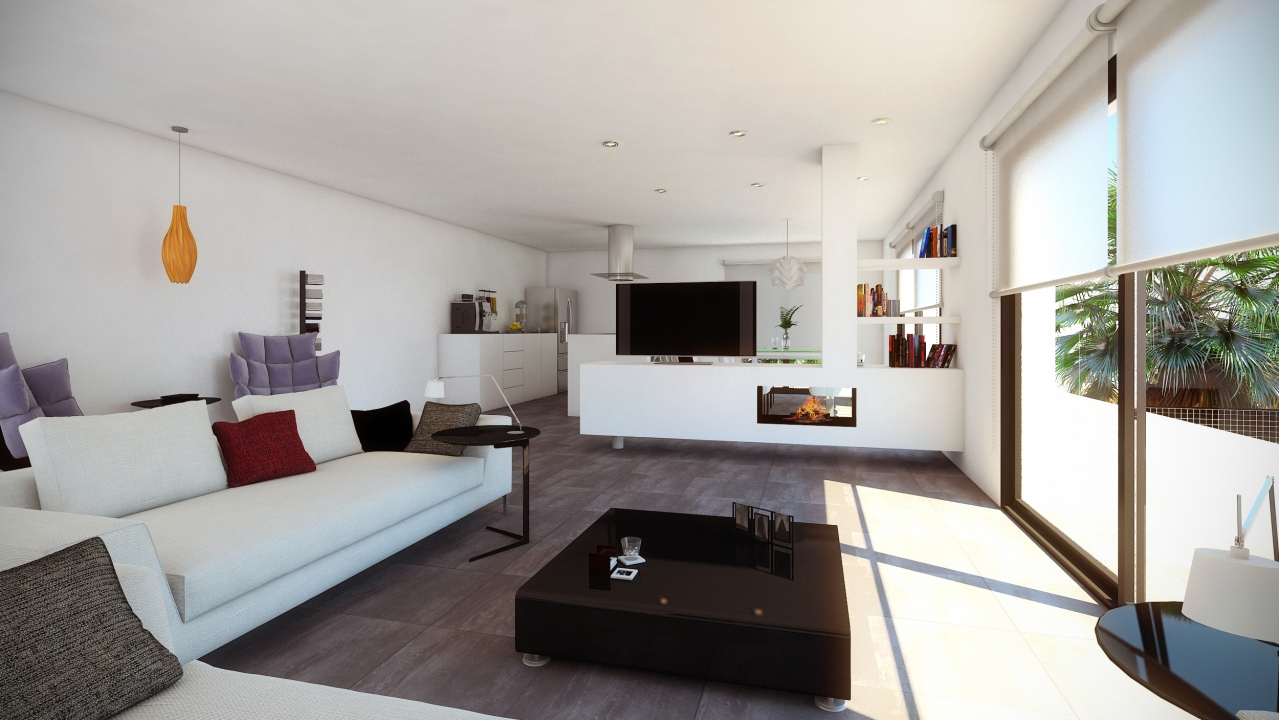 PROYECTO DE VILLA MODERNA EN VENTA EN ALTEA