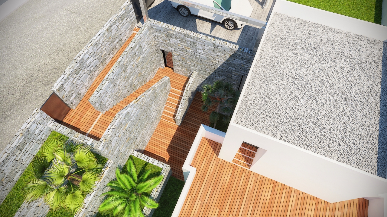 PROYECTO DE VILLA MODERNA EN VENTA EN ALTEA