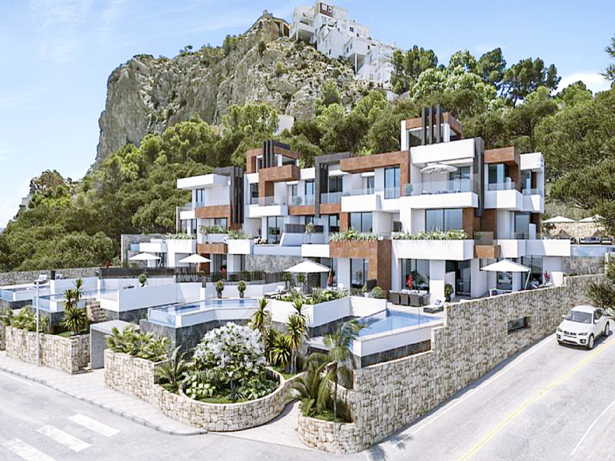 PROYECTO DE APARTAMENTOS EN  VENTA EN 1ra LINEA EN BENIDORM
