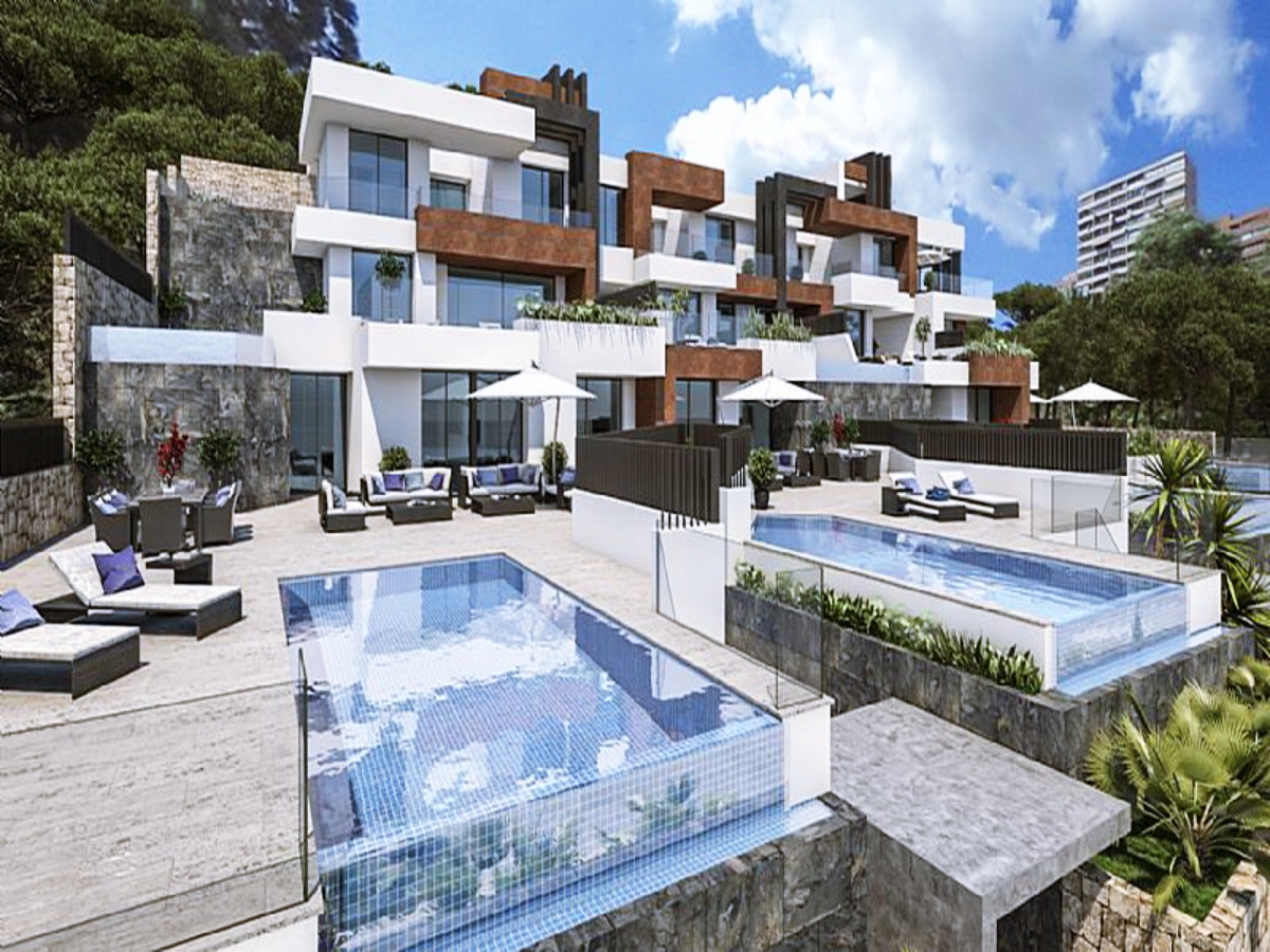 PROYECTO DE APARTAMENTOS EN  VENTA EN 1ra LINEA EN BENIDORM