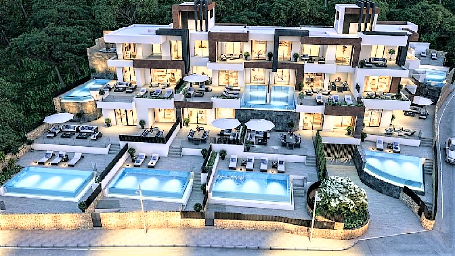 PROYECTO DE APARTAMENTOS EN  VENTA EN 1ra LINEA EN BENIDORM