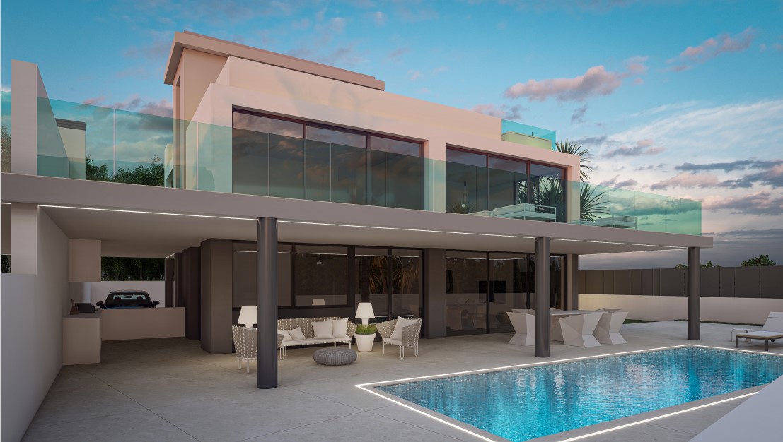 NUEVO Y ESPECTACULAR PROYECTO DE VIVIENDAS EN VENTA EN ALFAZ DEL PI