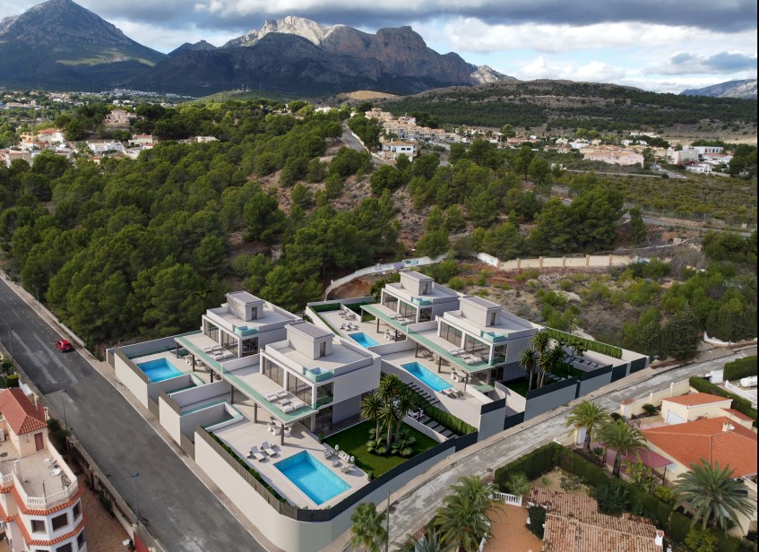 NUEVO Y ESPECTACULAR PROYECTO DE VIVIENDAS EN VENTA EN ALFAZ DEL PI