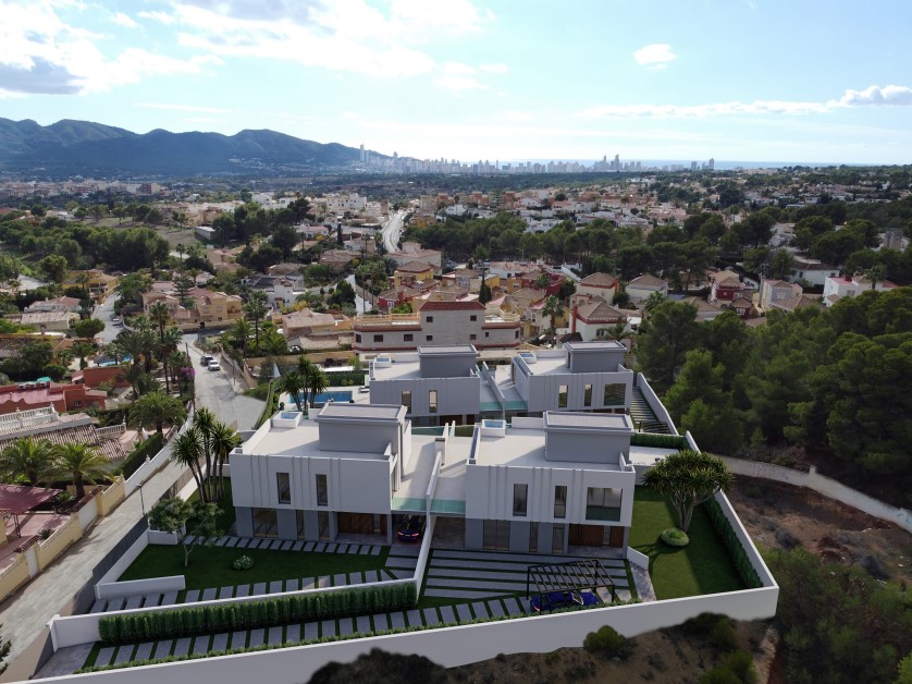 NUEVO Y ESPECTACULAR PROYECTO DE VIVIENDAS EN VENTA EN ALFAZ DEL PI