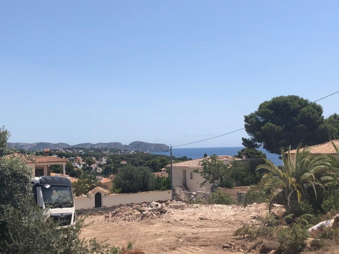New project for sale of modern villa in Benissa