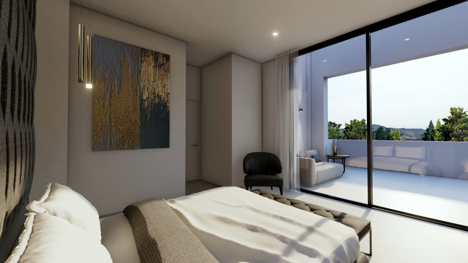 Nytt prosjekt for salg av moderne villa i Benissa