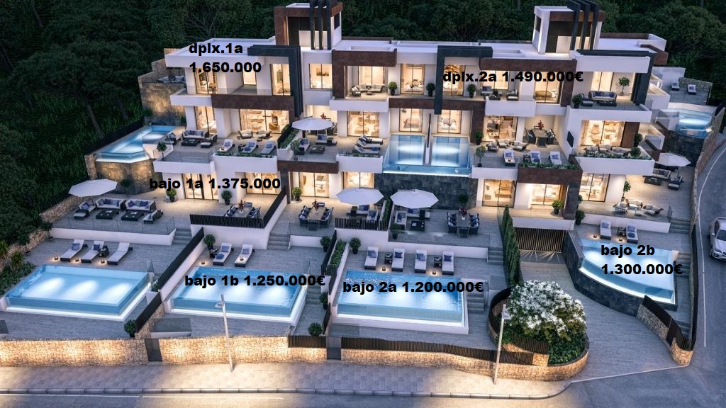 PROYECTO DE APARTAMENTOS EN  VENTA EN 1ra LINEA EN BENIDORM