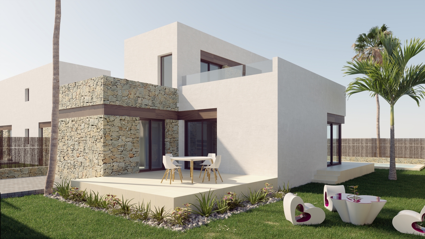 Modernas y preciosas villas en venta en Finestrat