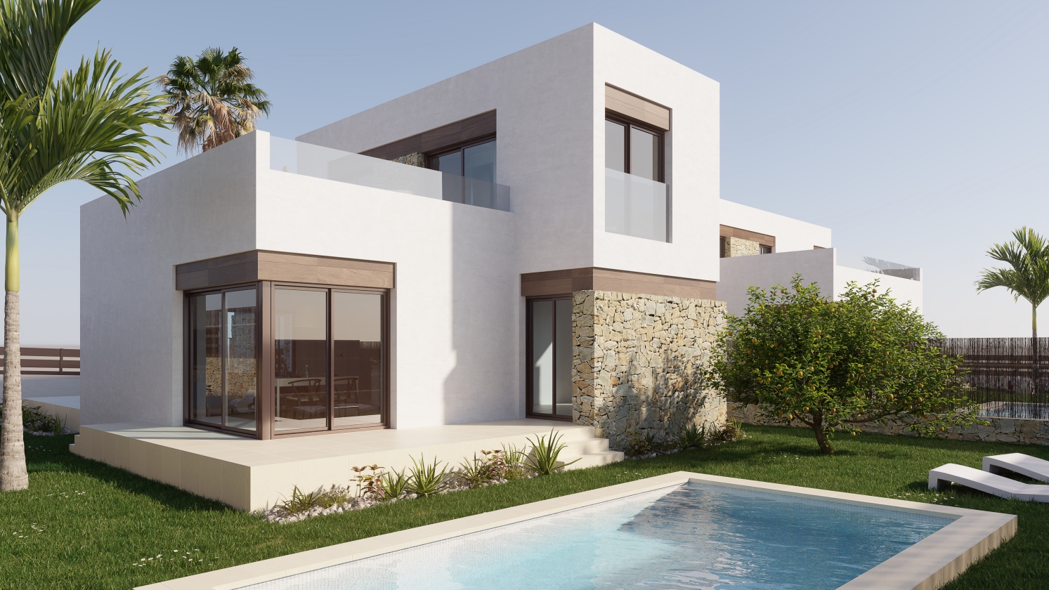 Modernas y preciosas villas en venta en Finestrat