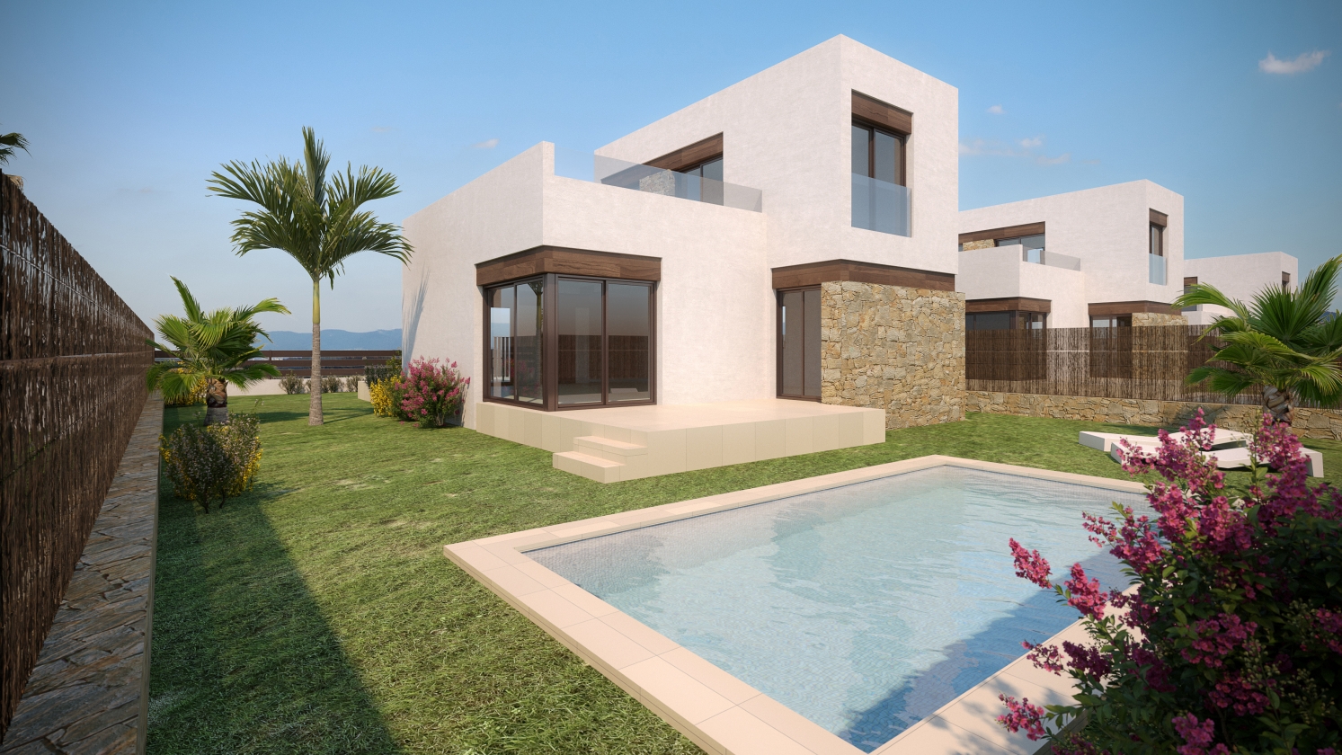 Modernas y preciosas villas en venta en Finestrat
