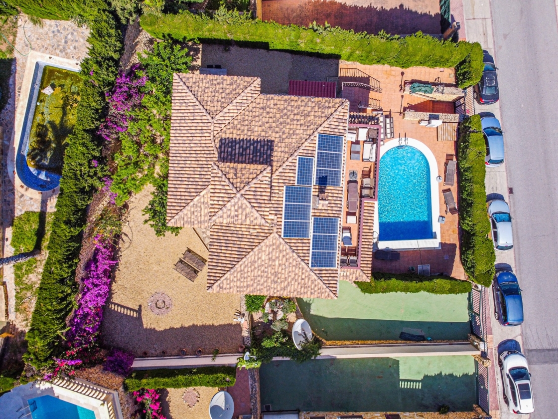 Belle villa à vendre à Finestrat avec vue sur la mer