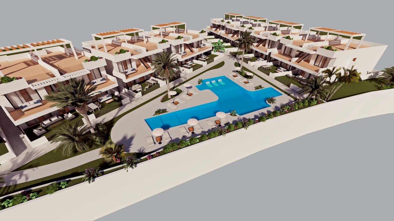 New development of homes for sale in Finestrat