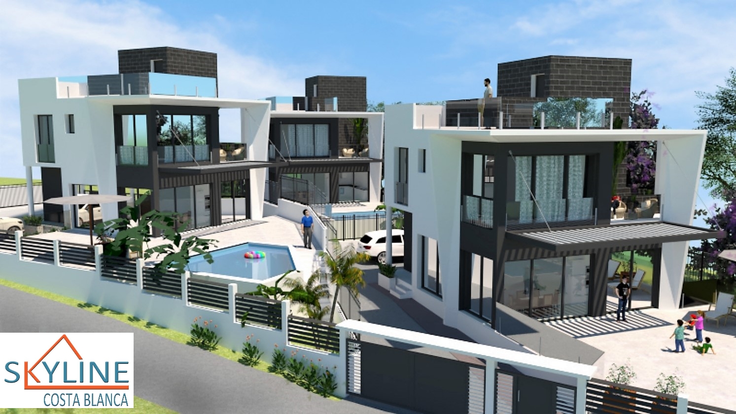 MODERNAS VILLAS  EN  VENTA EN VILLA JOYOSA