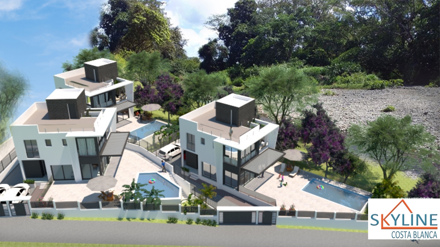 MODERNAS VILLAS  EN  VENTA EN VILLA JOYOSA