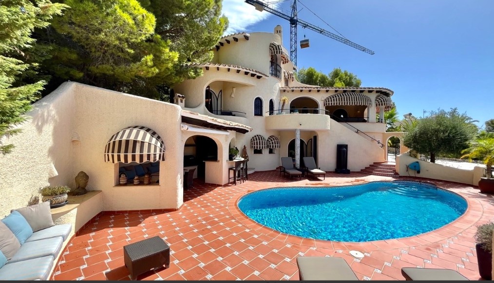 GRANDE VILLA MÉDITERRANÉENNE À VENDRE À ALTEA
