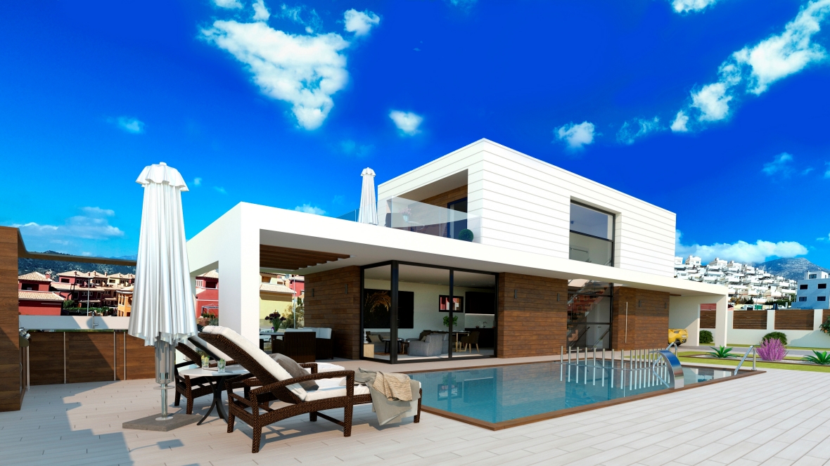 VILLA MODERNA EN VENTA EN FINESTRAT