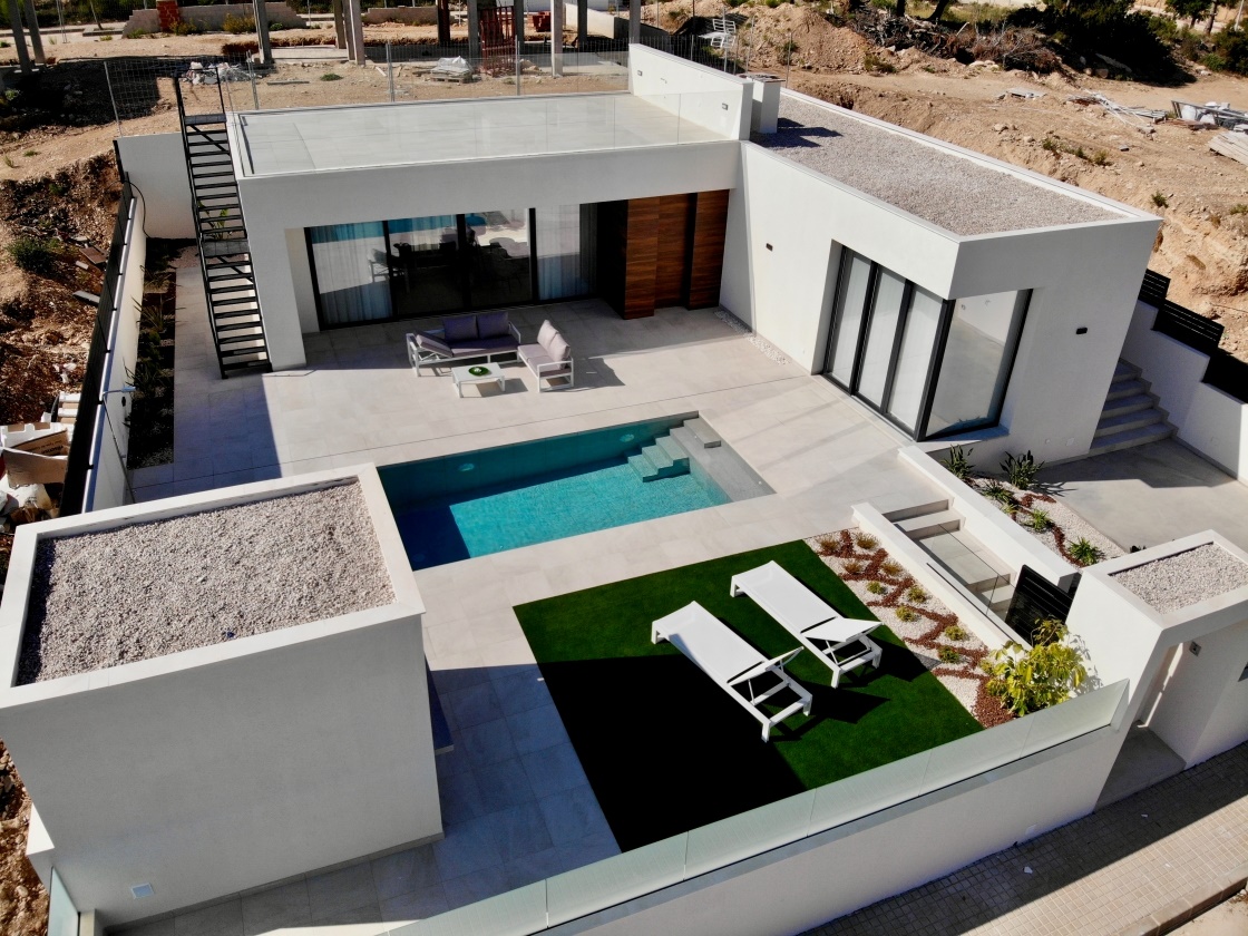 VILLAS MODERNAS  EN VENTA EN POLOP