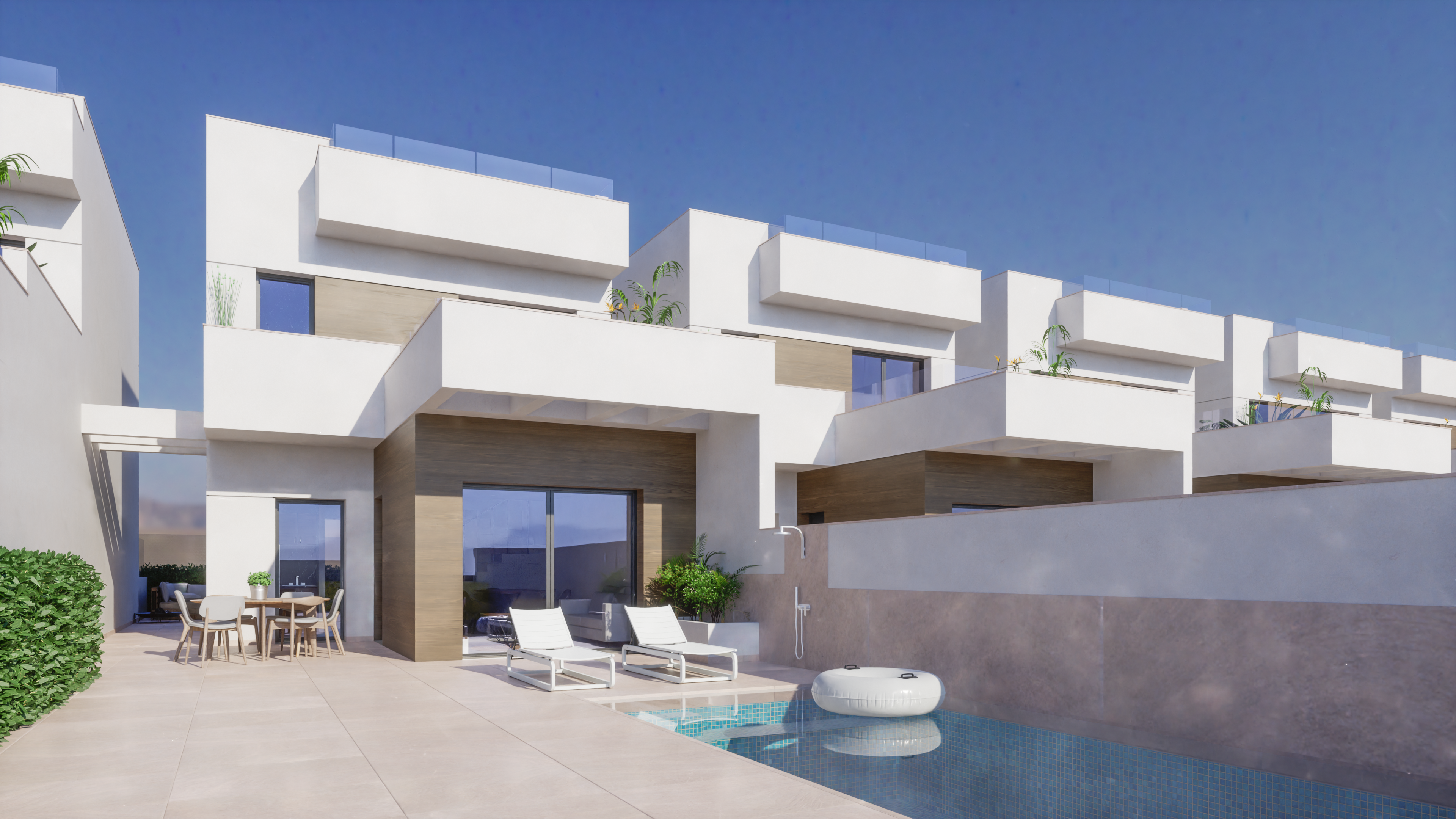 Nieuwbouwproject van 12 onafhankelijke villa's te koop in LOS MONTESINOS