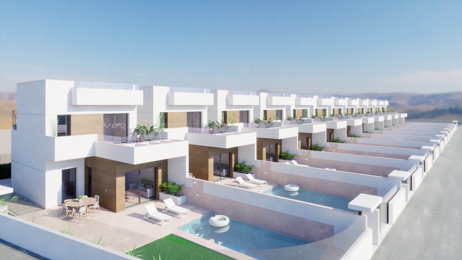 Nueva promoción de 12 Villas independientes en venta en LOS MONTESINOS