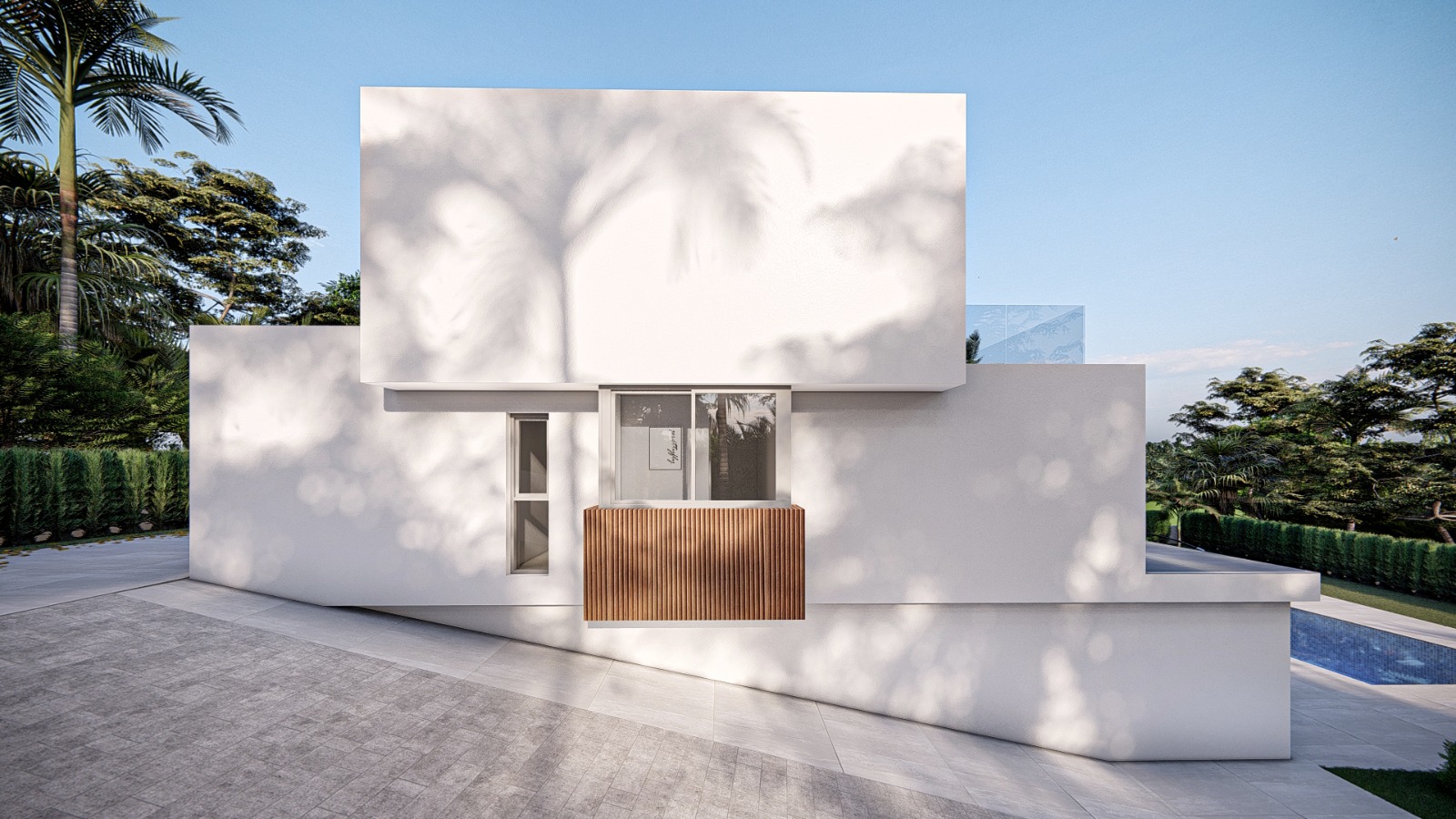 NUEVO PROYECTO EN CONSTRUCION  DE VILLA MODERNA EN VENTA EN FINESTRAT