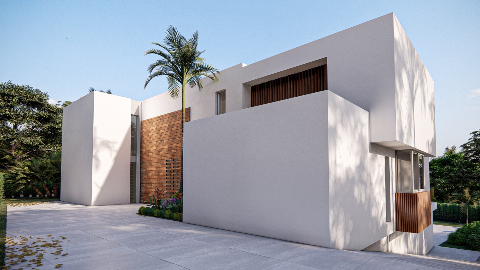 NUEVO PROYECTO EN CONSTRUCION  DE VILLA MODERNA EN VENTA EN FINESTRAT