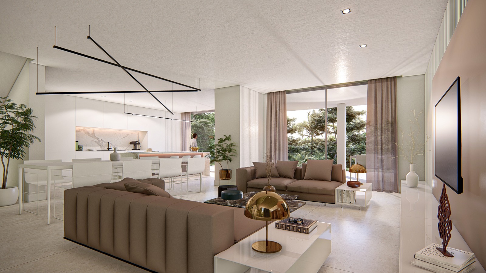 NUEVO PROYECTO EN CONSTRUCION  DE VILLA MODERNA EN VENTA EN FINESTRAT