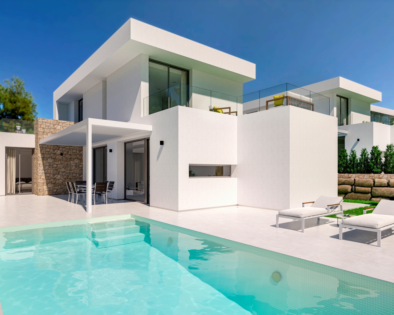 NUEVAS VILLAS MODERNAS EN VENTA EN FINESTRAT