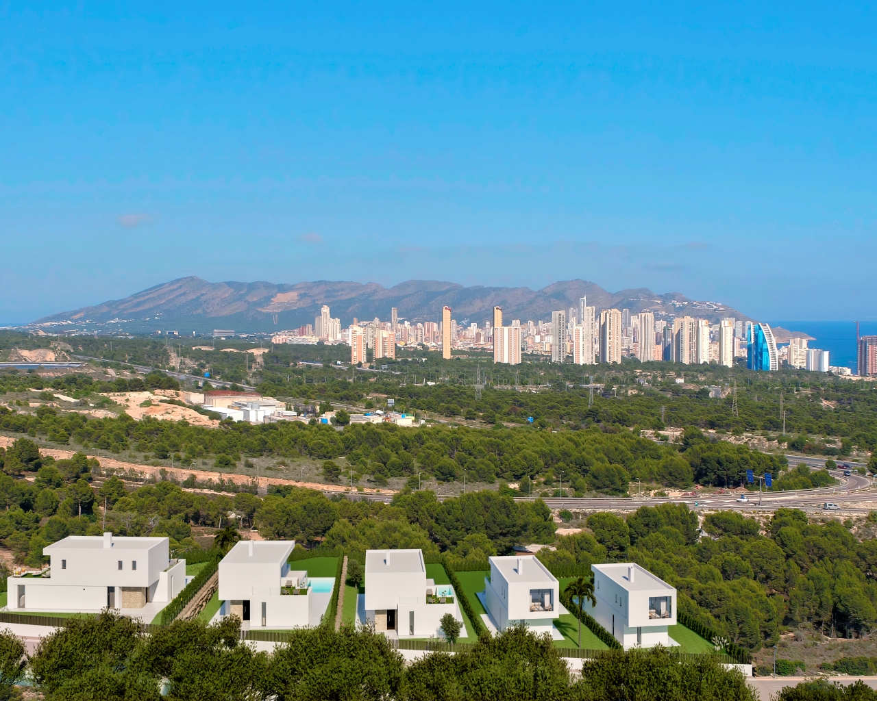 NUEVAS VILLAS MODERNAS EN VENTA EN FINESTRAT