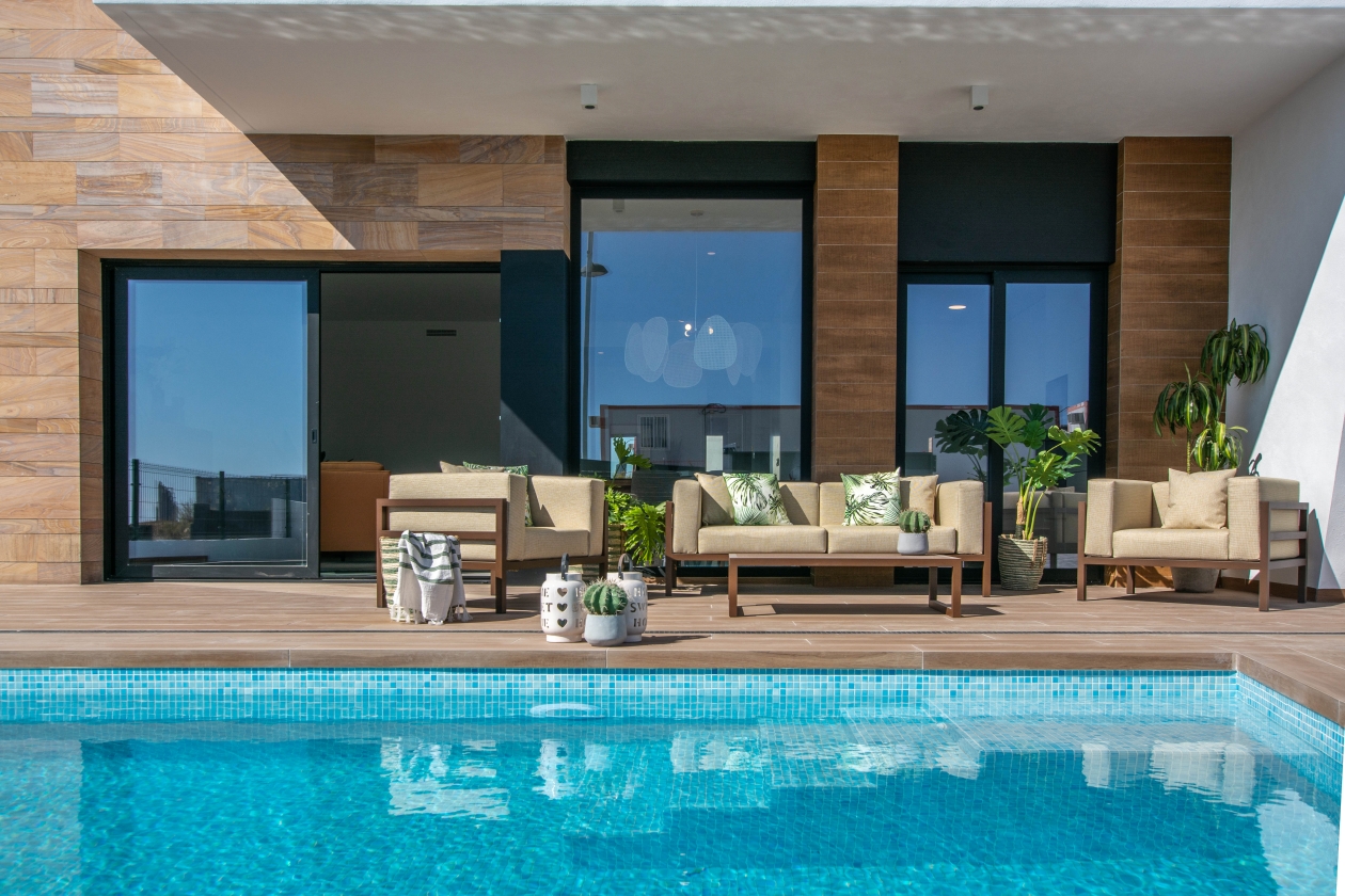 Villa Moderna en venta  con vistas al mar en Finestrat