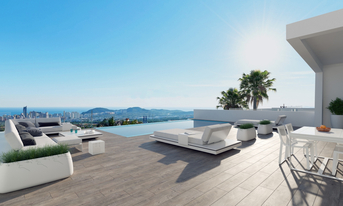 Villas modernas en venta en Finestrat