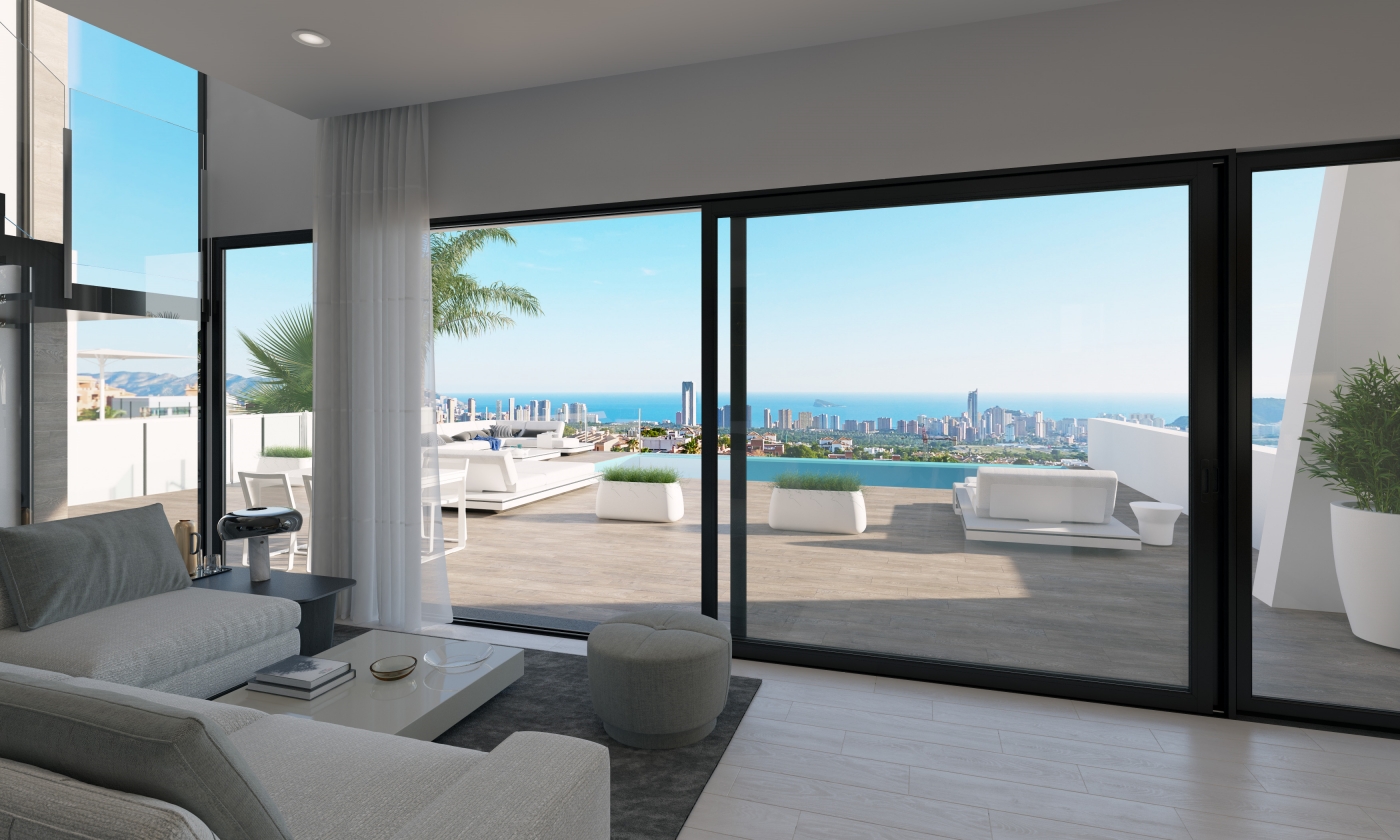 Villas modernas en venta en Finestrat