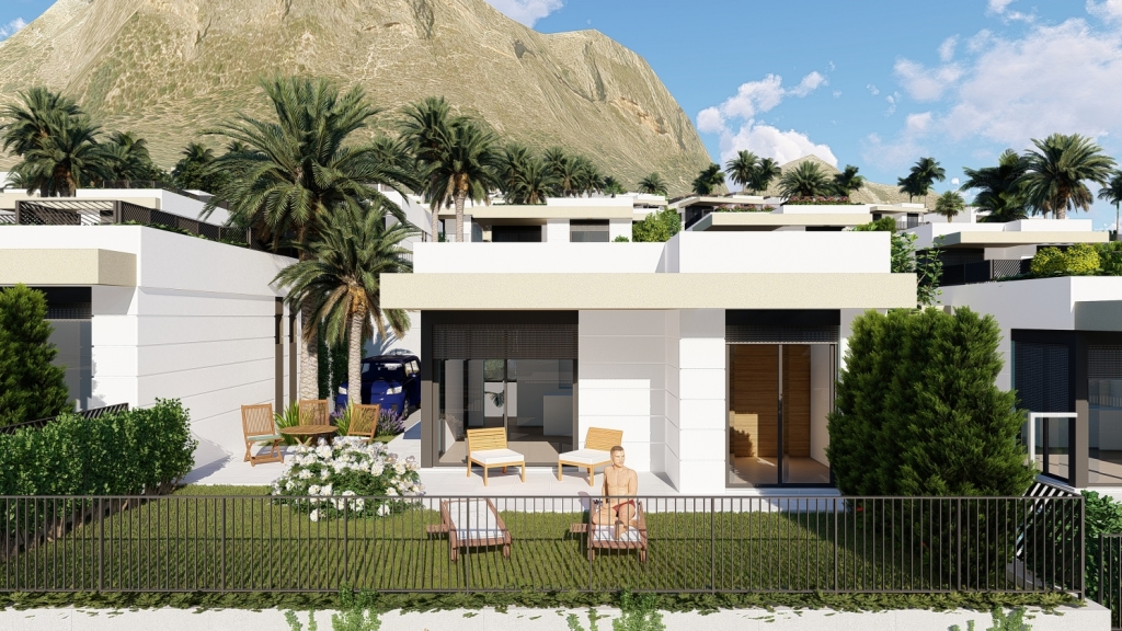 Nuevas villas en venta en  Polop-Nucia