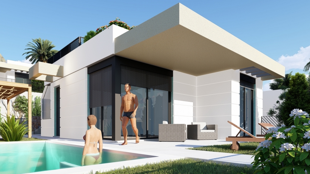 Nuevas villas en venta en  Polop-Nucia