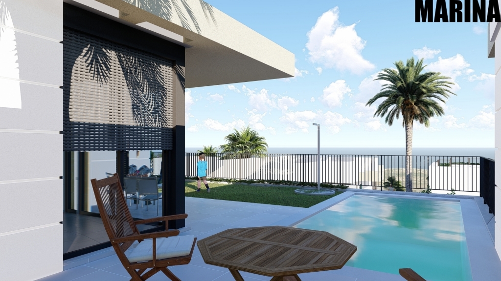 Nuevas villas en venta en  Polop-Nucia