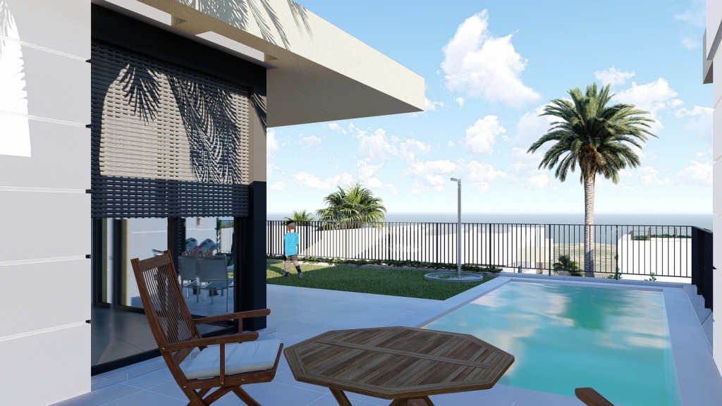 Nuevas villas en venta en  Polop-Nucia